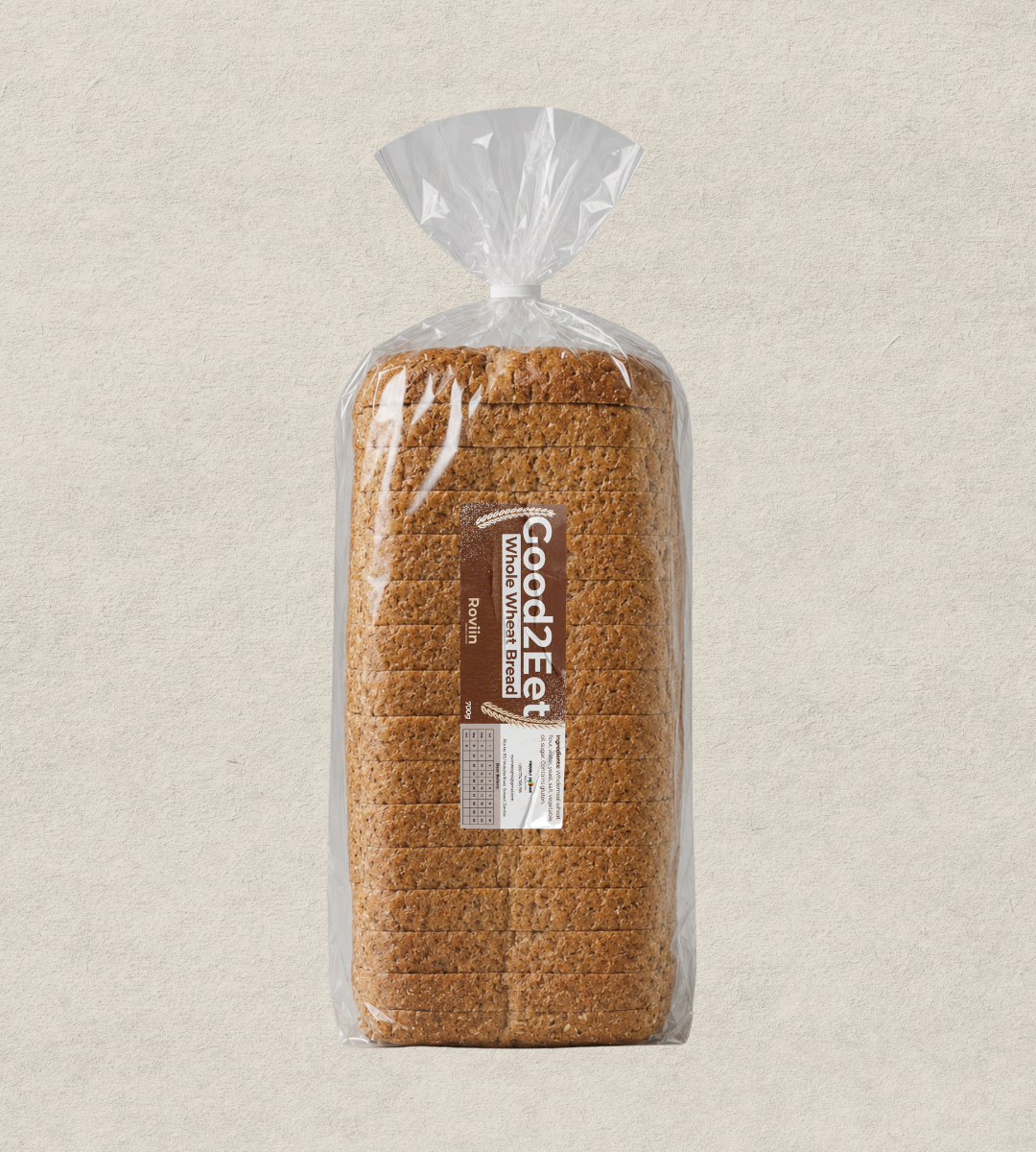 Whole Wheat Bread 700g